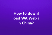 How to download WA Web in China?-Wa Web