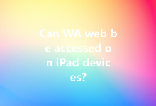 Can WA web be accessed on iPad devices?-Wa Web