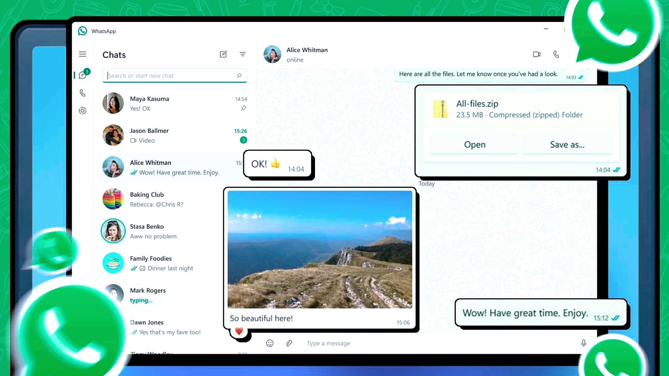 Can WA web be used for video conferencing? 三