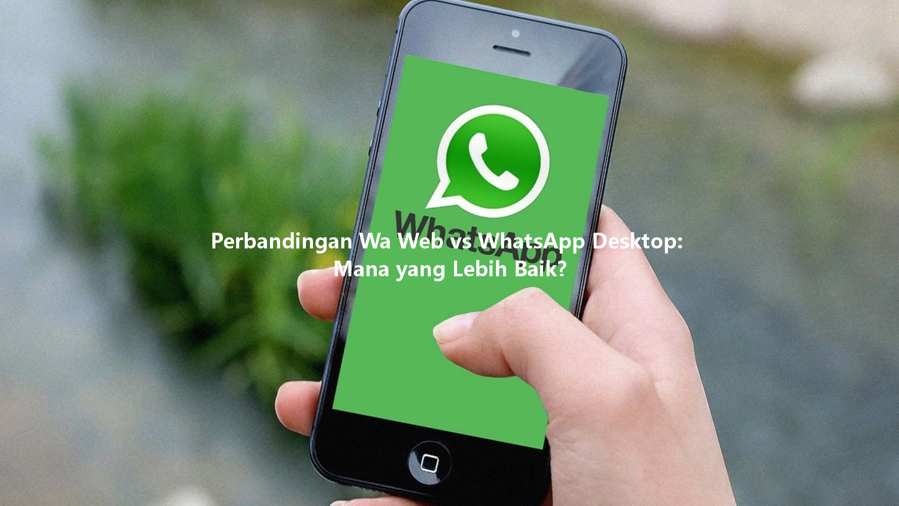 Perbandingan Wa Web vs WhatsApp Desktop: Mana yang Lebih Baik? 4 Perbandingan Wa Web vs WhatsApp Desktop: Mana yang Lebih Baik? 一