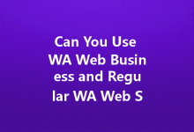 Can You Use WA Web Business and Regular WA Web Simultaneously?-Wa Web